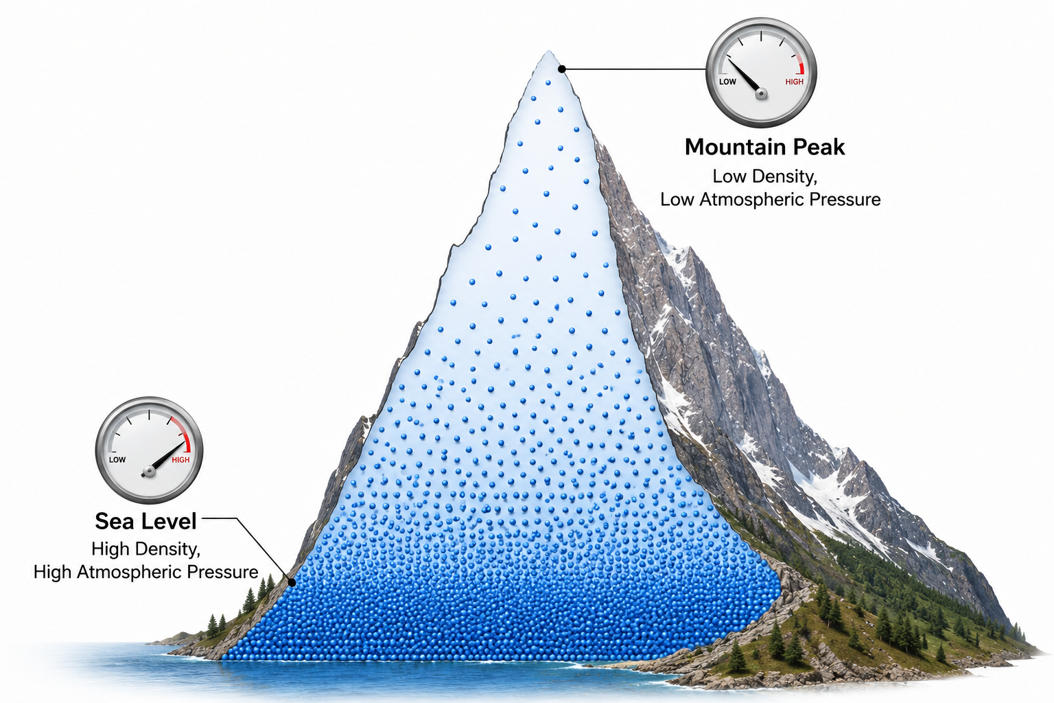 Pressure Variation with Altitude